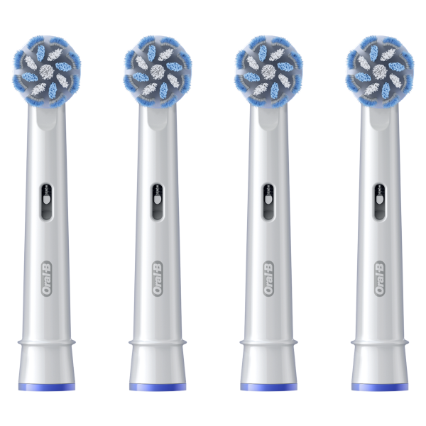 Oral-B Sensitive Clean EB 60-4 náhradné kefkové hlavice, 4 ks