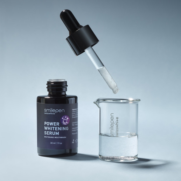 Smilepen Power Whitening Serum, bieliace sérum a ústny výplach