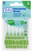 TePe Original medzizubné kefky z bioplastov 0,8 mm, zelené, 6 ks