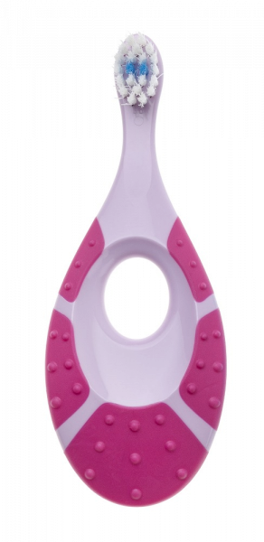 Jordan Step 1 zubná kefka s hryzadlom pre batoľatá
