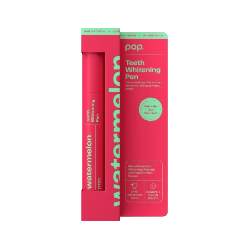 Pop Teeth Whitening Pen Watermelon, bieliace pero melónové, 4 ml
