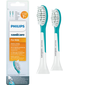 Philips Sonicare for Kids Standard HX6042/33 Štandardná veľkosť hlavice sonickej kefky pre deti od 7 rokov, 2 ks