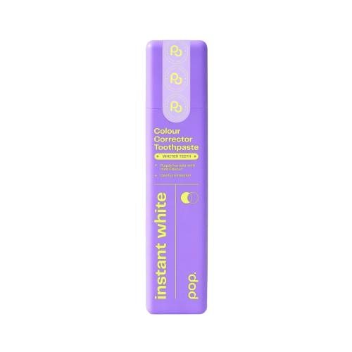 Pop Instant White Colour Corrector, zubná pasta s okamžitým zosvetľujúcim efektom, 75 g