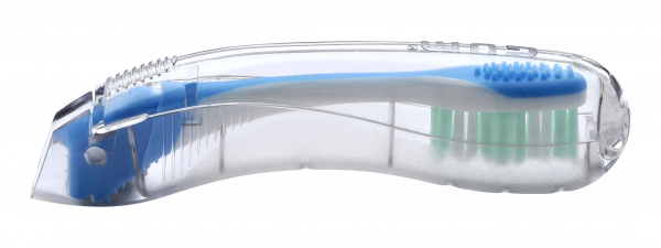 GUM Travel cestovná zubná kefka s chlórhexidínom