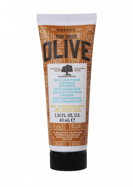 KORRES Conditioner Olive Nourishing - kondicionér pre suché a poškodené vlasy, 40 ml