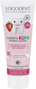 LOGODENT Happy Kids zubný gél BIO, jahoda, 50 ml