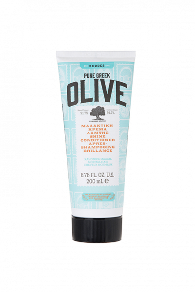 KORRES Conditioner Olive Shine - kondicionér pre normálne vlasy, 200 ml