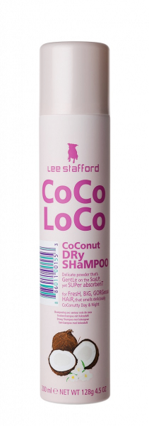 Lee Stafford CoCo LoCo Dry Shampoo suchý šampón, 200 ml