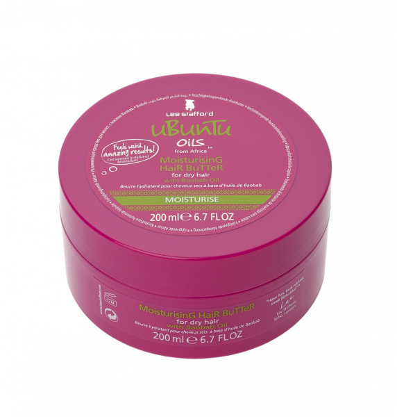 Lee Stafford Ubuntu Oils Hair Butter 200 ml Hydratačné maslo na vlasy