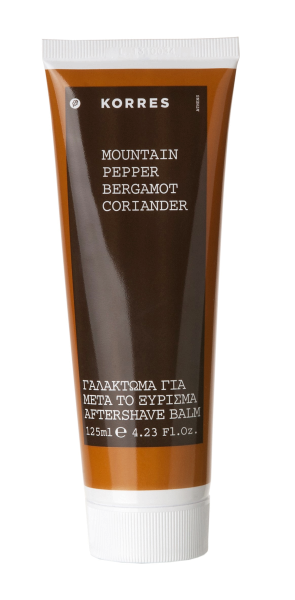 KORRES Fragrance After Shave Mountain Pepper pánska vôňa s prieporom, bergamotom, koriandrom, 50 ml