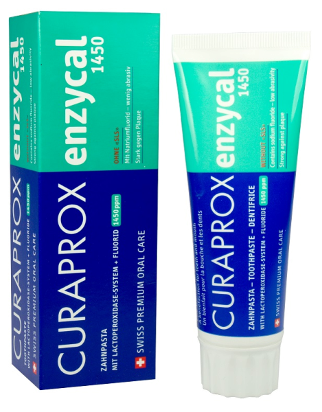 Curaprox Enzycal zubná pasta, 75 ml