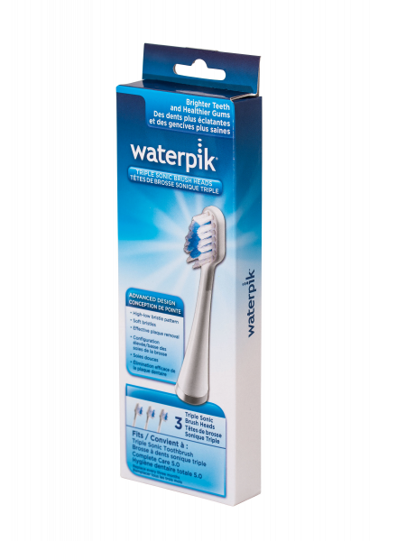 Waterpik Triple Sonic - náhradné hlavice, 3 ks