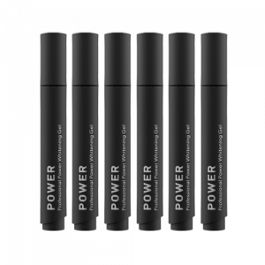 Smilepen Power Whitening Gel, sada gélových bieliacich pier (6 x 5 ml)