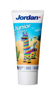 Jordan Junior zubná pasta 6-12 rokov, 50 ml