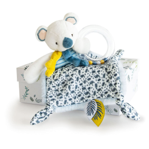 Doudou koala maznáčik s hrkálkou, 22 cm