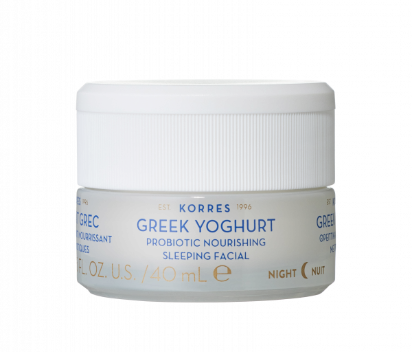 KORRES GREEK YOGHURT nočná starostlivosť s probiotikami, 40 ml