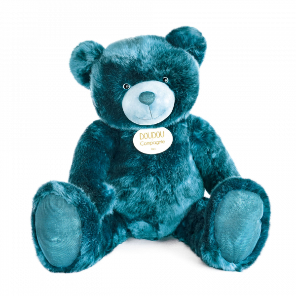 Doudou Medvídek, modrý, 120 cm