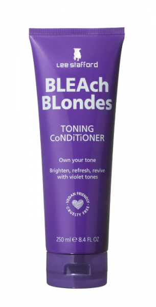 Lee Stafford Bleach Blondes Purple Reign kondicionér s fialovým pigmentom, 250 ml