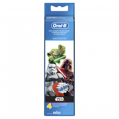 Oral-B Vitality KIDS Star Wars náhradné hlavice, 4 ks