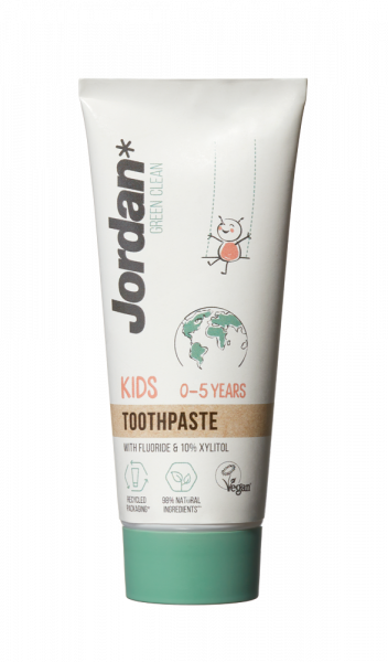 Jordan Green Clean Kids detská zubná pasta, 50 ml