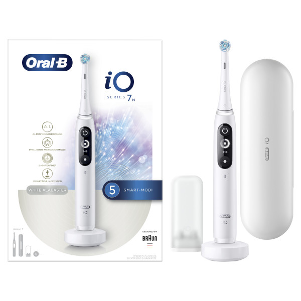 Oral-B iO Series 7N White Alabaster elektrická kefka