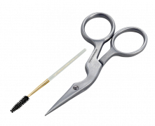 Tweezerman Nožničky a kefka na obočie