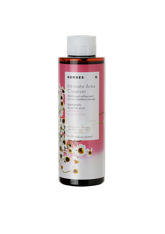 KORRES Chamomile & Lactic Acid Intimate Area Cleanser - Gél na intímnu hygienu, 250 ml