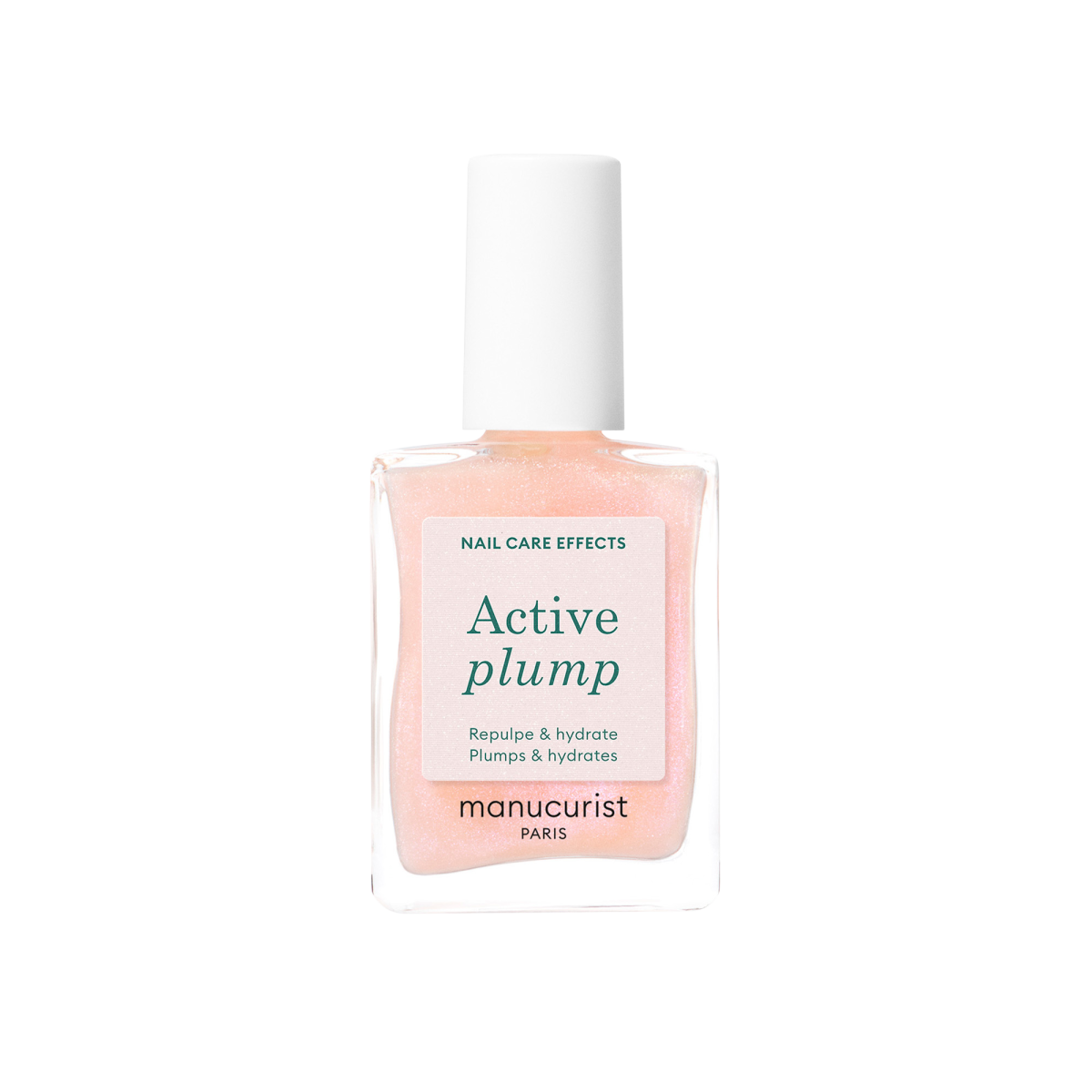 Manucurist Active Plump, vyživujúci lak na nechty s kolagénom, 15 ml