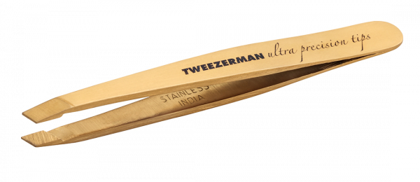 Tweezerman SLANT Extra presná a odolná pinzeta v prevedení mini