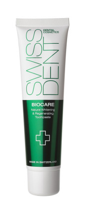 SWISSDENT BIOCARE regeneračná a zosvetľujúca zubná pasta, 100 ml