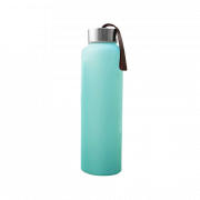 Everyday Baby sklenená fľaša na vodu, 400 ml, zelená