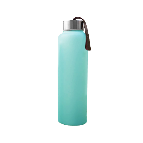Everyday Baby sklenená fľaša na vodu, 400 ml, zelená