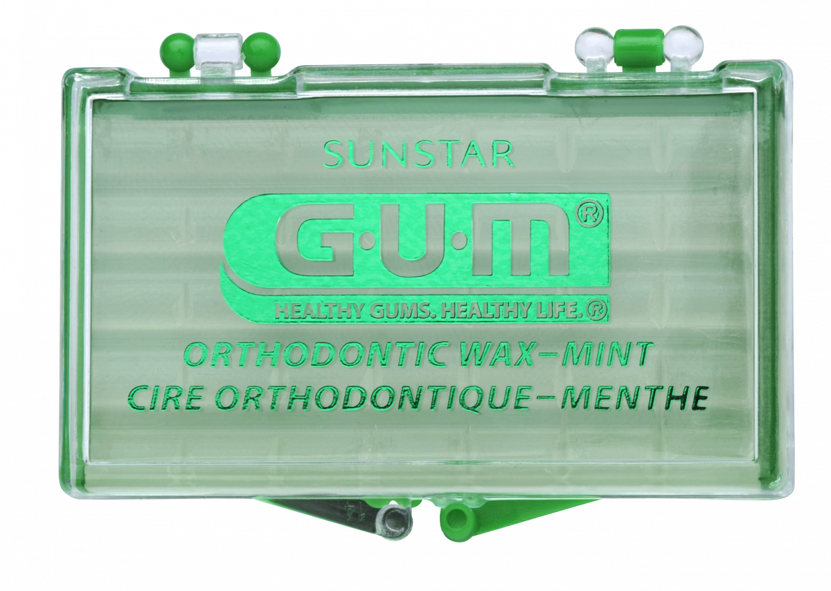 GUM Orthodontic Wax, vosk na strojčeky s mentolovou príchuťou