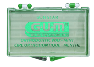 GUM Orthodontic Wax, vosk na strojčeky s mentolovou príchuťou