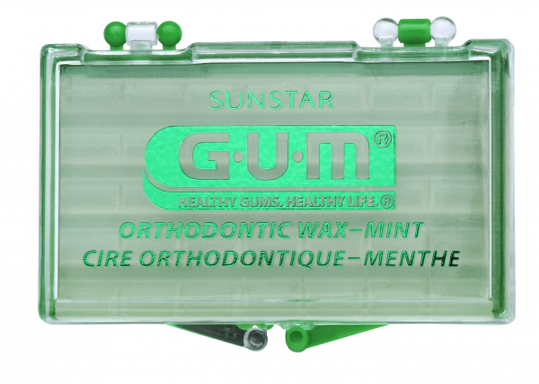GUM Orthodontic Wax, vosk na strojčeky s mentolovou príchuťou