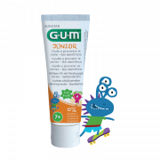 GUM Junior zubný gél pre školáky Monsters (7-12 rokov), 50 ml