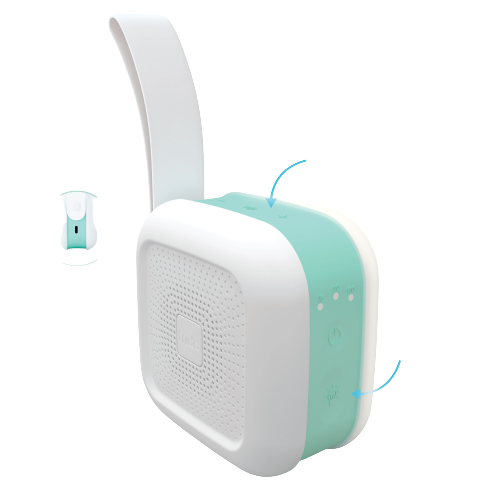 Frida Baby 2-v-1 Prenosné nočné svetlo a biely šum