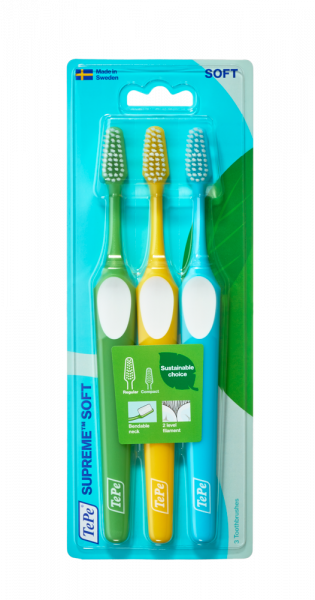TePe Supreme soft, zubné kefky 2+1 zadarmo