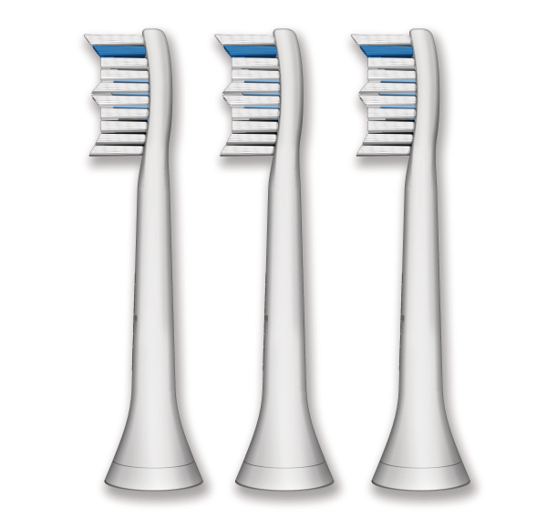 Philips Sonicare HydroClean standard HX6003/05, náhradná hlavica, 3 ks