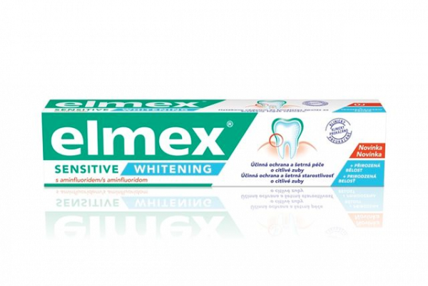 Elmex Sensitive Whitening zubná pasta, 75 ml