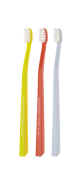 SWISSDENT WHITENING Soft zubná kefka (2+1 zadarmo), LOCARNO (žltá, koralová, fialová)