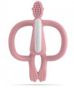 Matchstick Monkey hryzadlo, svetlo ružová