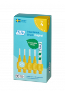 TePe Original medzizubné kefky z bioplastov 0,7 mm, žlté, 25 ks