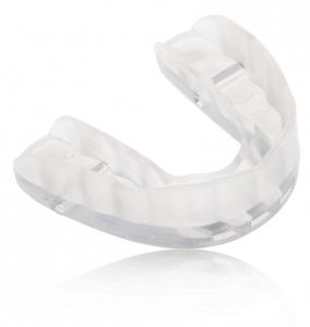 Dr. Brux Bite chránič proti škrípaniu zubov na nočné použitie, priehľadný