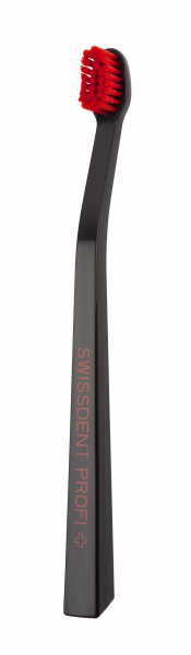 SWISSDENT PROFI demonštačná kefka (čierno-červená), 36 cm
