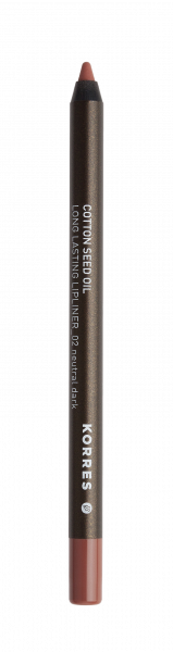 KORRES kontúrovacia ceruzka na pery no.02 - odtieň neutral dark