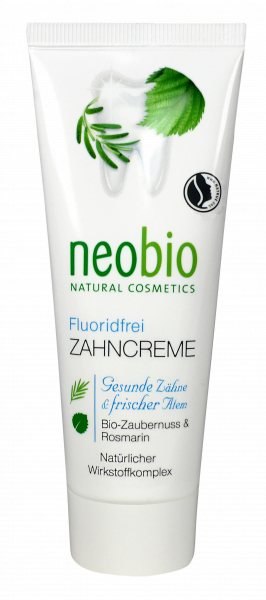 NEOBIO Vilín a Rozmarín BIO zubná pasta bez fluoridov, 75 ml