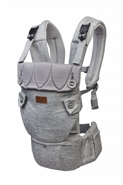 Najell Original nosič pre bábätká a batoľatá, 0-36 mesiacov, sivá