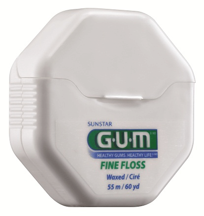 GUM Fine Floss zubná niť voskovaná, 55 m