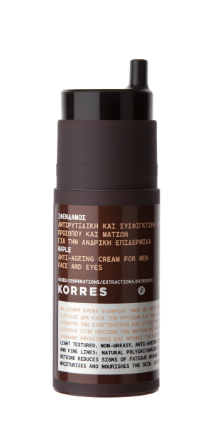 KORRES For Men Maple Anti-aging Cream - pánsky pleťový krém proti starnutiu pleti s javorom, 50 ml